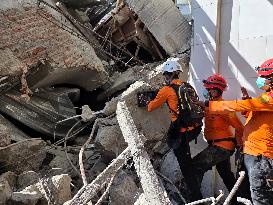 Dozens Feared Dead in School Collapse - Indonesia