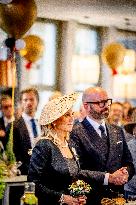 Queen Maxima Visits Hotel Management School Maastricht - Netherlands