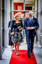Queen Maxima Visits Hotel Management School Maastricht - Netherlands