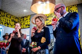 Queen Maxima Visits Hotel Management School Maastricht - Netherlands