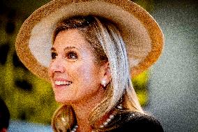 Queen Maxima Visits Hotel Management School Maastricht - Netherlands