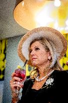 Queen Maxima Visits Hotel Management School Maastricht - Netherlands