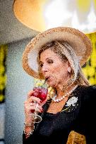 Queen Maxima Visits Hotel Management School Maastricht - Netherlands