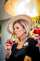 Queen Maxima Visits Hotel Management School Maastricht - Netherlands