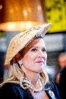 Queen Maxima Visits Hotel Management School Maastricht - Netherlands