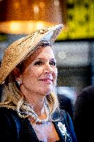 Queen Maxima Visits Hotel Management School Maastricht - Netherlands