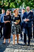 Queen Maxima Visits Hotel Management School Maastricht - Netherlands