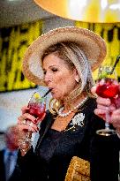 Queen Maxima Visits Hotel Management School Maastricht - Netherlands