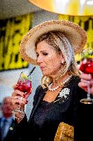 Queen Maxima Visits Hotel Management School Maastricht - Netherlands