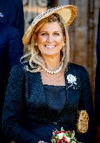 Queen Maxima Visits Hotel Management School Maastricht - Netherlands