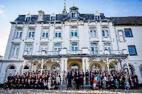 Queen Maxima Visits Hotel Management School Maastricht - Netherlands