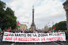 Student Union Demonstration in Support of Palestine - Spain