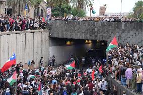 Student Union Demonstration in Support of Palestine - Spain