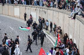 Student Union Demonstration in Support of Palestine - Spain