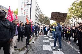 Protest for social justice measures - Paris