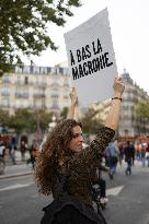 Protest for social justice measures - Paris