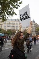 Protest for social justice measures - Paris