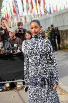 PFW - Paco Rabanne Outside Arrivals