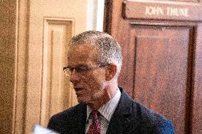 John Thune Meets Reporters Press Conference