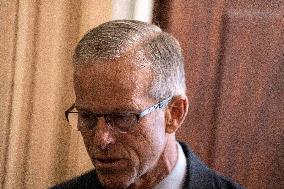 John Thune Meets Reporters Press Conference