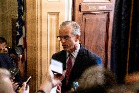 John Thune Meets Reporters Press Conference