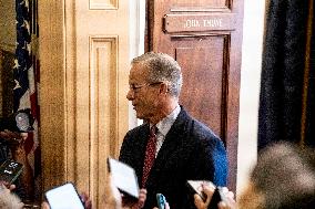 John Thune Meets Reporters Press Conference