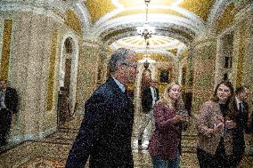 John Thune Meets Reporters Press Conference