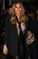 Cathy Guetta Leaves Palace Coste In Paris