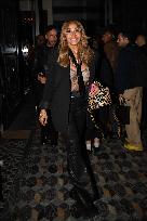 Cathy Guetta Leaves Palace Coste In Paris