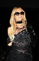 PFW - Paris Hilton Arrives at Palace Coste In Paris