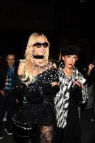 PFW - Paris Hilton Arrives at Palace Coste In Paris