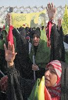 Memorial gathering for former Hezbollah leader