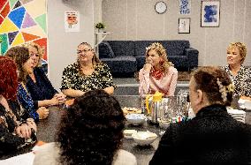 Queen Maxima Visits Strong Neighborhood Connectors In Roermond