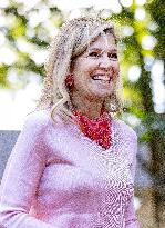 Queen Maxima Visits Strong Neighborhood Connectors In Roermond