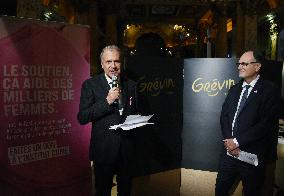 Inauguration Of Marie Curie At Grevin Museum In Paris - France