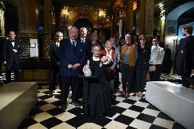 Inauguration Of Marie Curie At Grevin Museum In Paris - France
