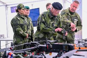 THE KING AND THE CROWN PRINCESS DRONE CAPABILITIES