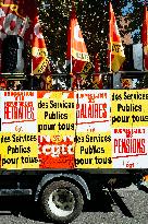 Inter-Union Mobilization in Toulouse - France