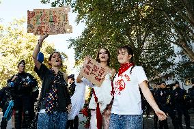 Inter-Union Mobilization in Toulouse - France