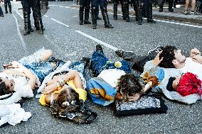 Inter-Union Mobilization in Toulouse - France