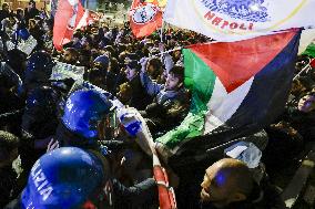 General Strike March for the Global Sumud Flotilla and for Gaza - Italy