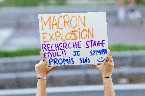 Inter-Union Mobilization in Toulouse - France