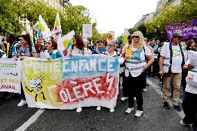 National Demonstration Against Austerity - Paris