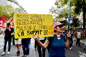 National Demonstration Against Austerity - Paris