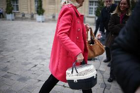 Marine Le Pen Meets PM Lecornu - Paris