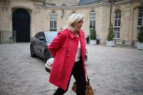 Marine Le Pen Meets PM Lecornu - Paris