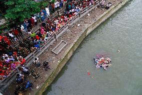 Durga Puja Festival Ends with Immersion of Idols - India