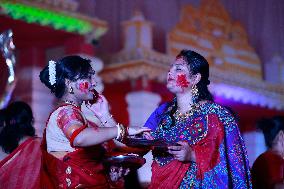 Durga Puja Festival Ends with Immersion of Idols - India