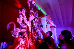 Durga Puja Festival Ends with Immersion of Idols - India