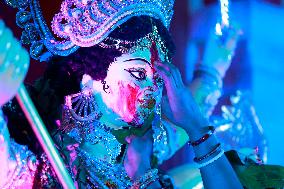 Durga Puja Festival Ends with Immersion of Idols - India